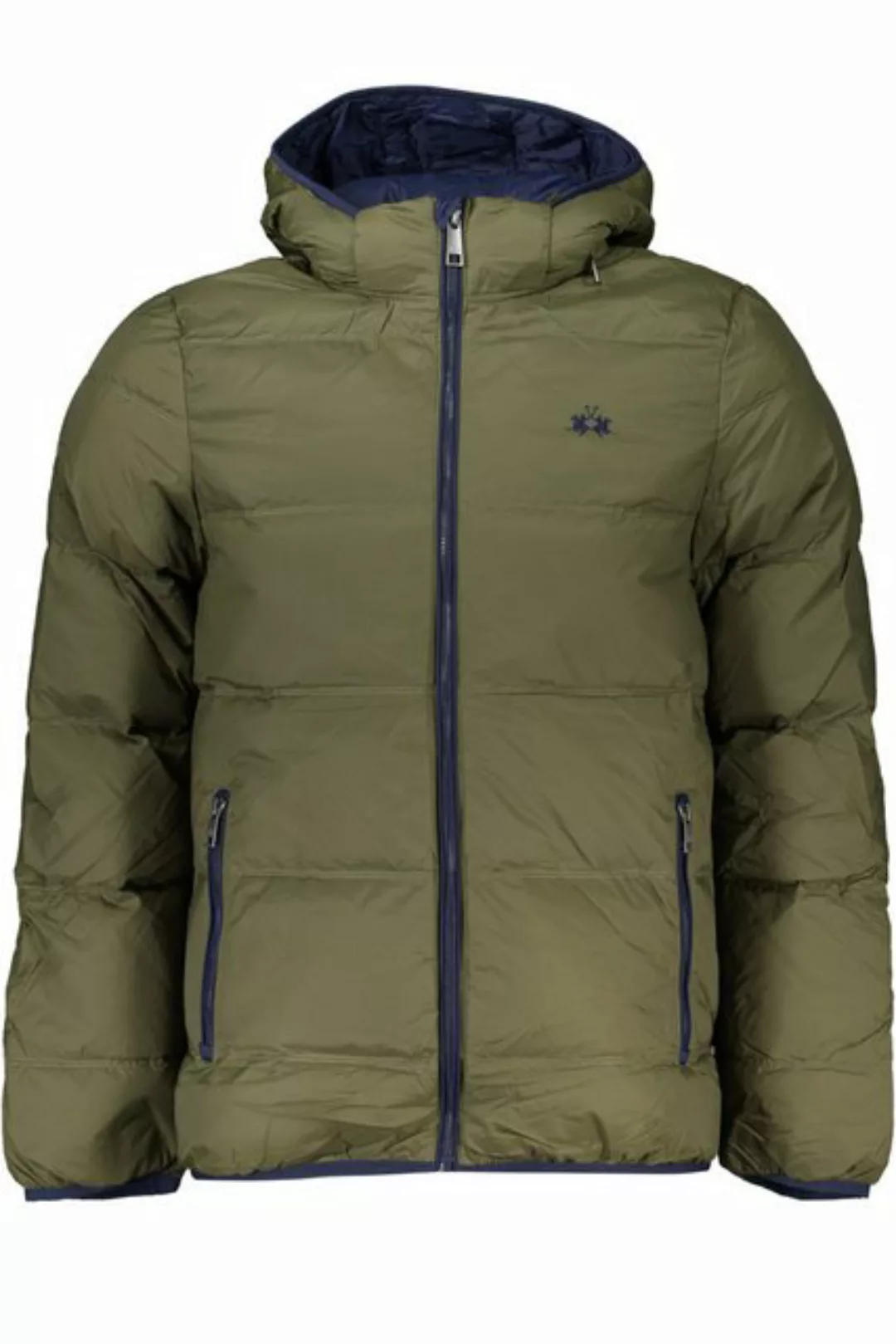 La Martina Outdoorjacke Elegante grüne Herrenjacke mit Kapuze - Leicht & st günstig online kaufen