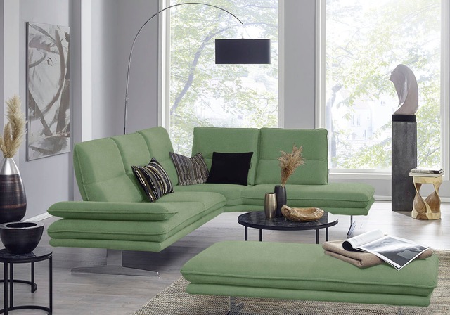 W.SCHILLIG Ecksofa "broadway, Designsofa, mit tollem Sitzkomfort, L-Form", günstig online kaufen