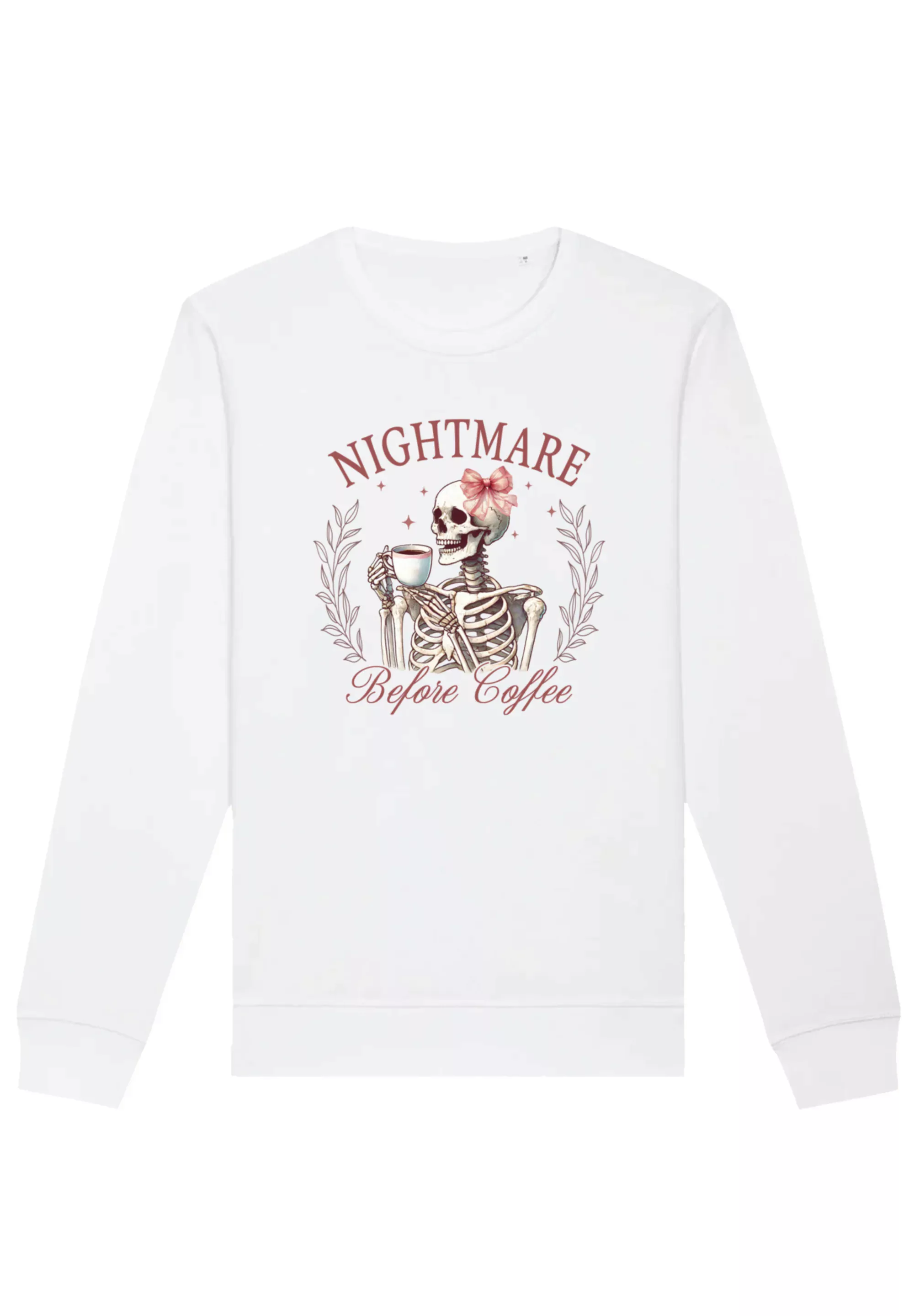 F4NT4STIC Sweatshirt "Nightmare Before Coffee", Premium Qualität günstig online kaufen