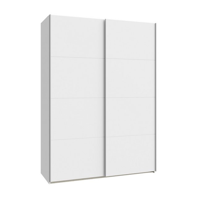 freiraum Schiebetürenschrank SCHACH&MATT 2 in Weiss - 150,1x210,5x61,2cm (B günstig online kaufen