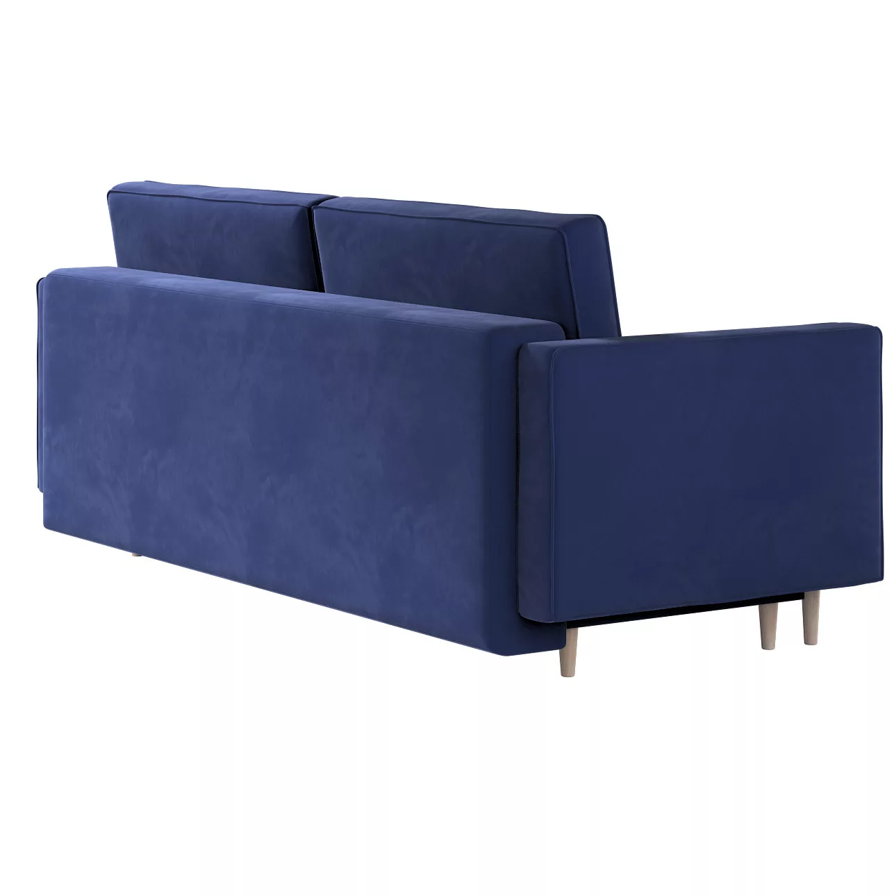 Ausklappbares Sofa Svein, dunkelblau, 224x97x91, Polsterstoffe (RI81) günstig online kaufen