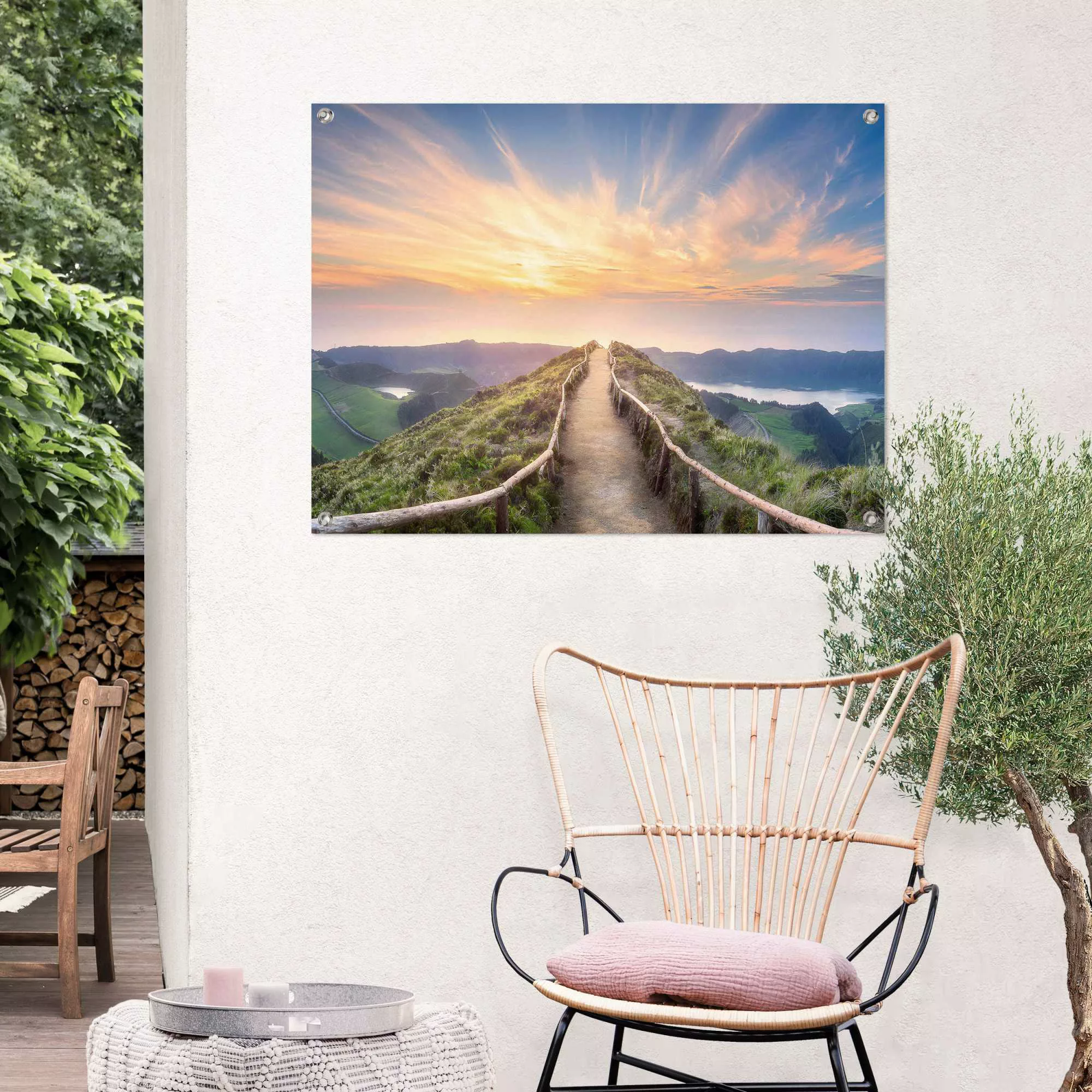 Reinders Poster "Morgenröte", Outdoor für Garten oder Balkon günstig online kaufen