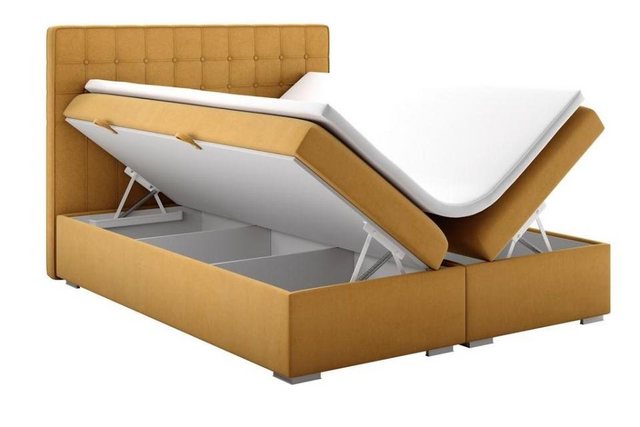 JVmoebel Bett Boxspring Bett Hotel Doppel 160x200 Luxus Betten Polster Bett günstig online kaufen