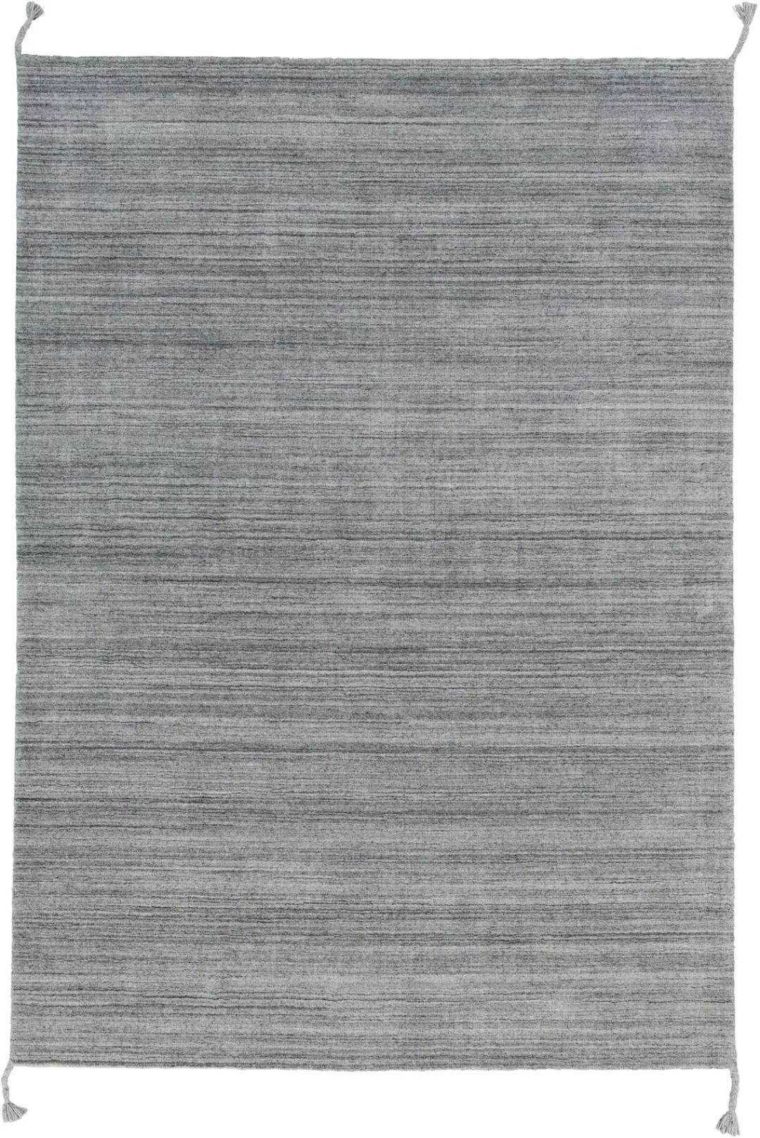 Orient Teppich Alura • Quastenteppich •  3 Groessen - Grau / 200 x 300 cm günstig online kaufen