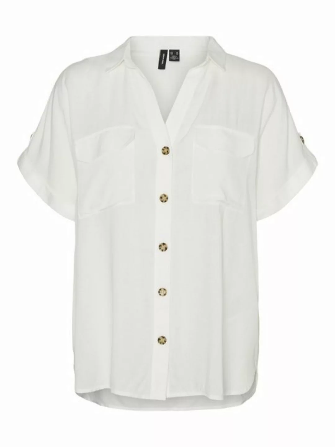 Vero Moda Hemdbluse VMBUMPY S/S SHIRT WVN GA NOOS günstig online kaufen