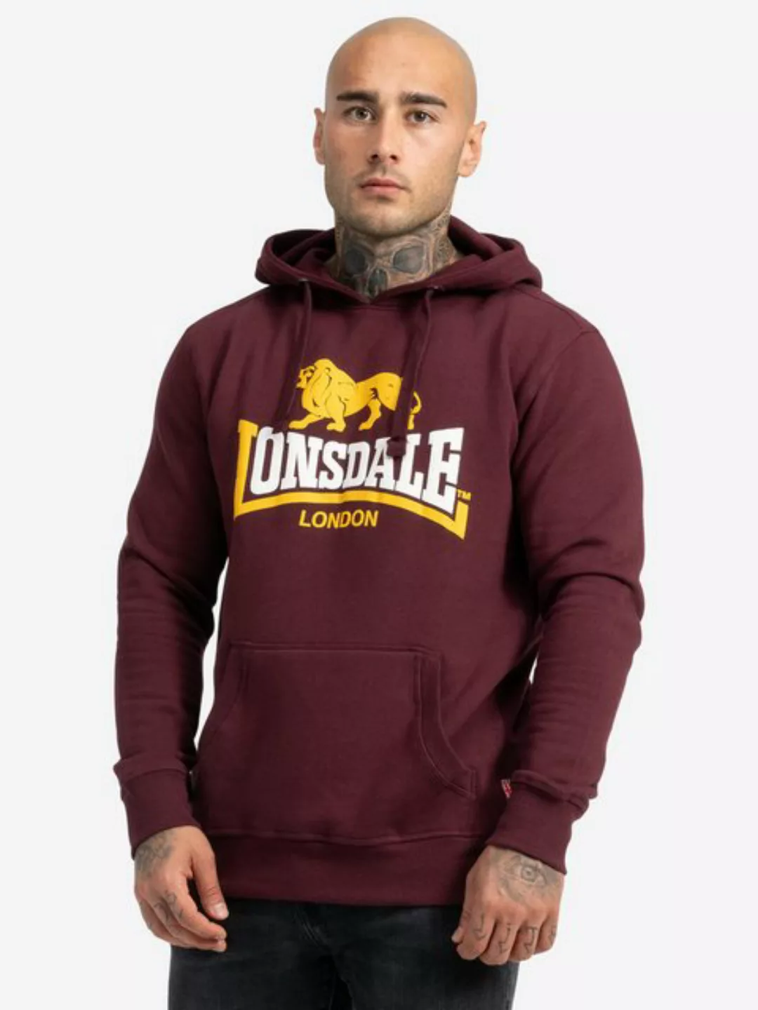 Lonsdale Hoodie Lonsdale Herren Kapuzenpullover Thurning günstig online kaufen