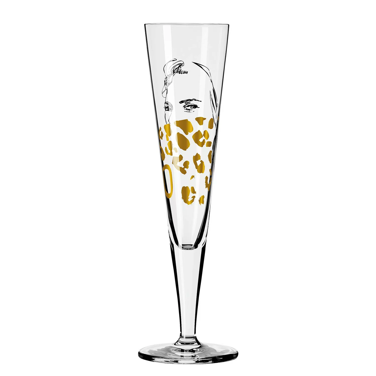 home24 Champagnerglas Goldnacht Leoparden günstig online kaufen