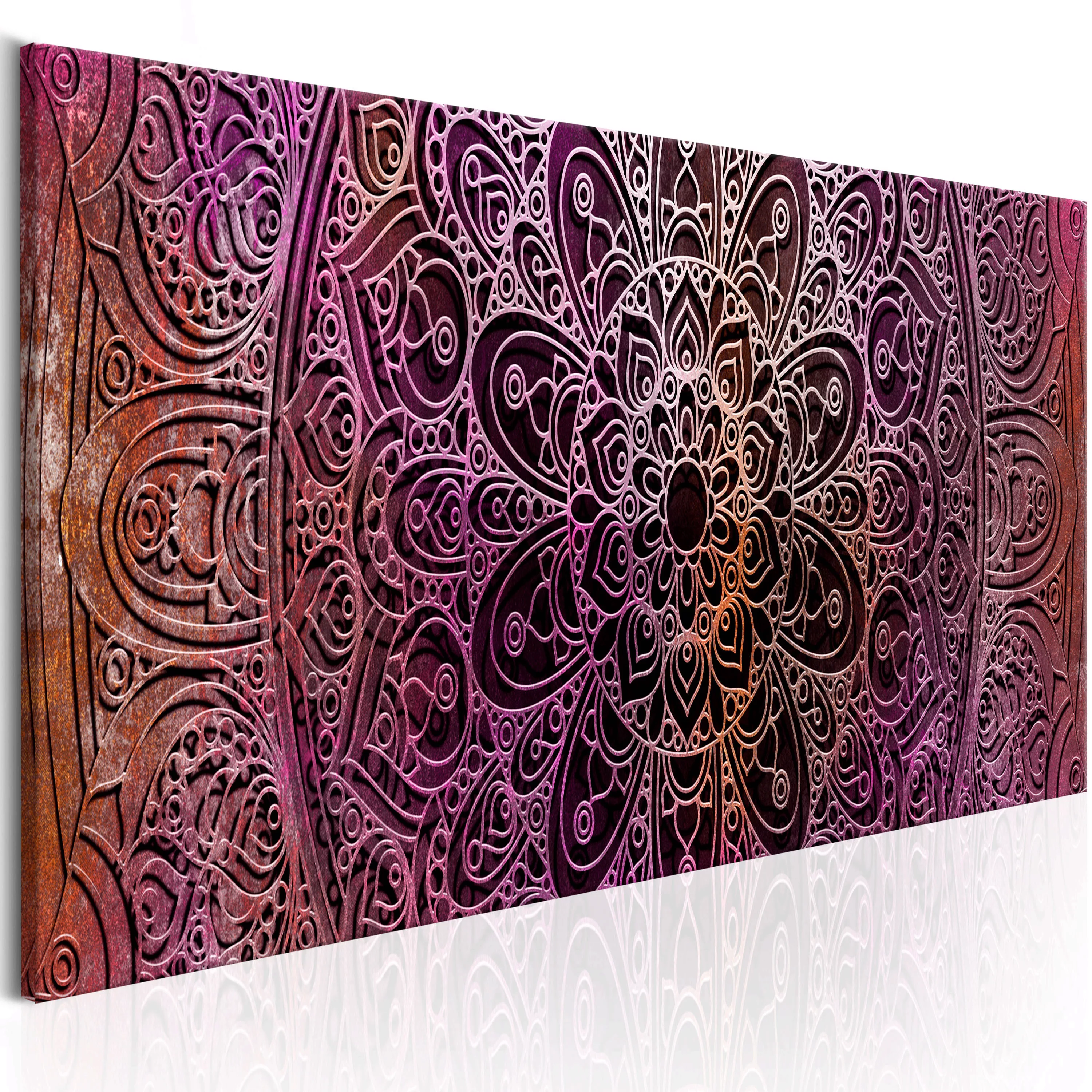 Wandbild - Mandala: Amethyst Energy günstig online kaufen