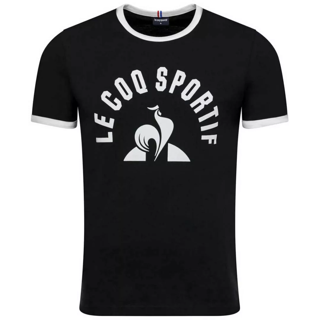 Le Coq Sportif Essentials N3 Kurzärmeliges T-shirt S Black / New Optical Wh günstig online kaufen