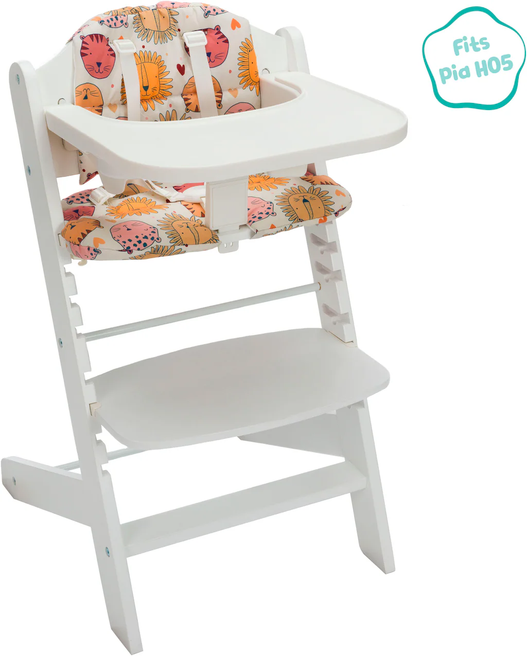 Fillikid Kinder-Sitzauflage "Löwe", für Hochstuhl Pia günstig online kaufen