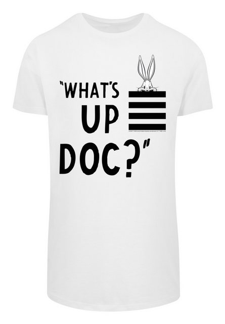 F4NT4STIC T-Shirt Looney Tunes Bugs Bunny What's Up Doc Stripes Print günstig online kaufen