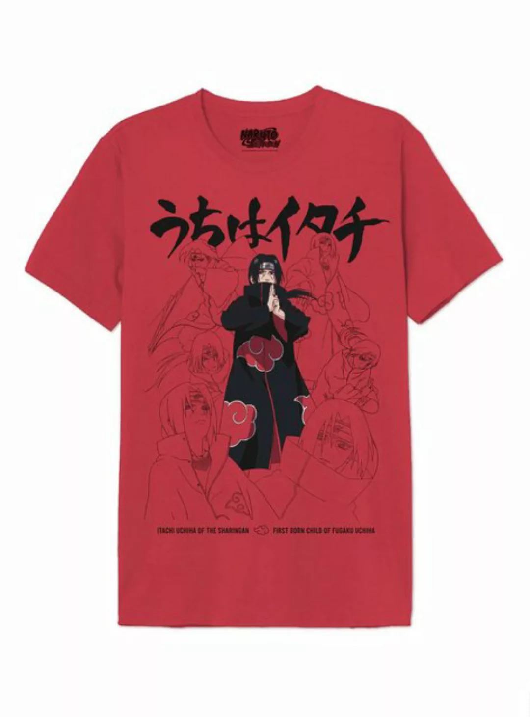 Naruto T-Shirt Itachi Uchiha of the Sharingan günstig online kaufen