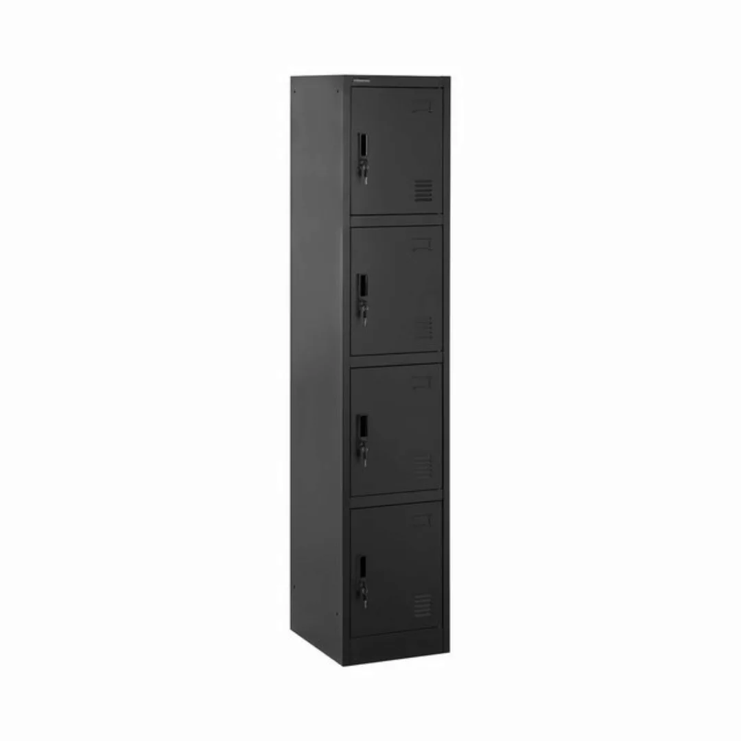 Fromm&Starck Aktenschrank Spindschrank Schließfachschrank Metallschrank 4 S günstig online kaufen