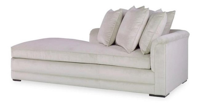 Xlmoebel Chaiselongue Moderne Graue Stoff-Chaiselongue für das Wohnzimmer, günstig online kaufen