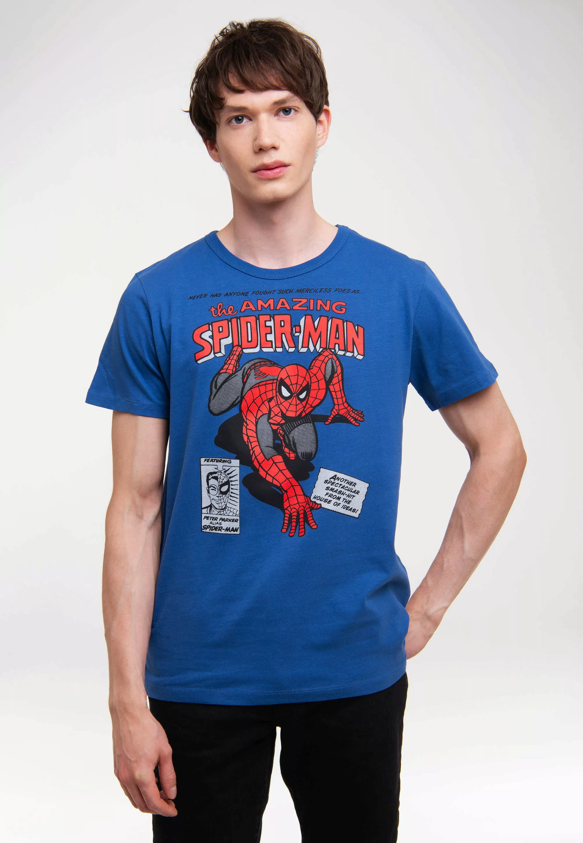 LOGOSHIRT T-Shirt "Marvel - Spider-Man Merciless Foes", mit lizenziertem Pr günstig online kaufen