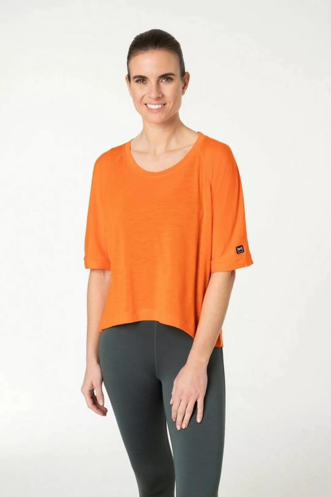 SUPER.NATURAL T-Shirt Merino T-Shirt W LIQUID FLOW TEE geruchshemmender Mer günstig online kaufen