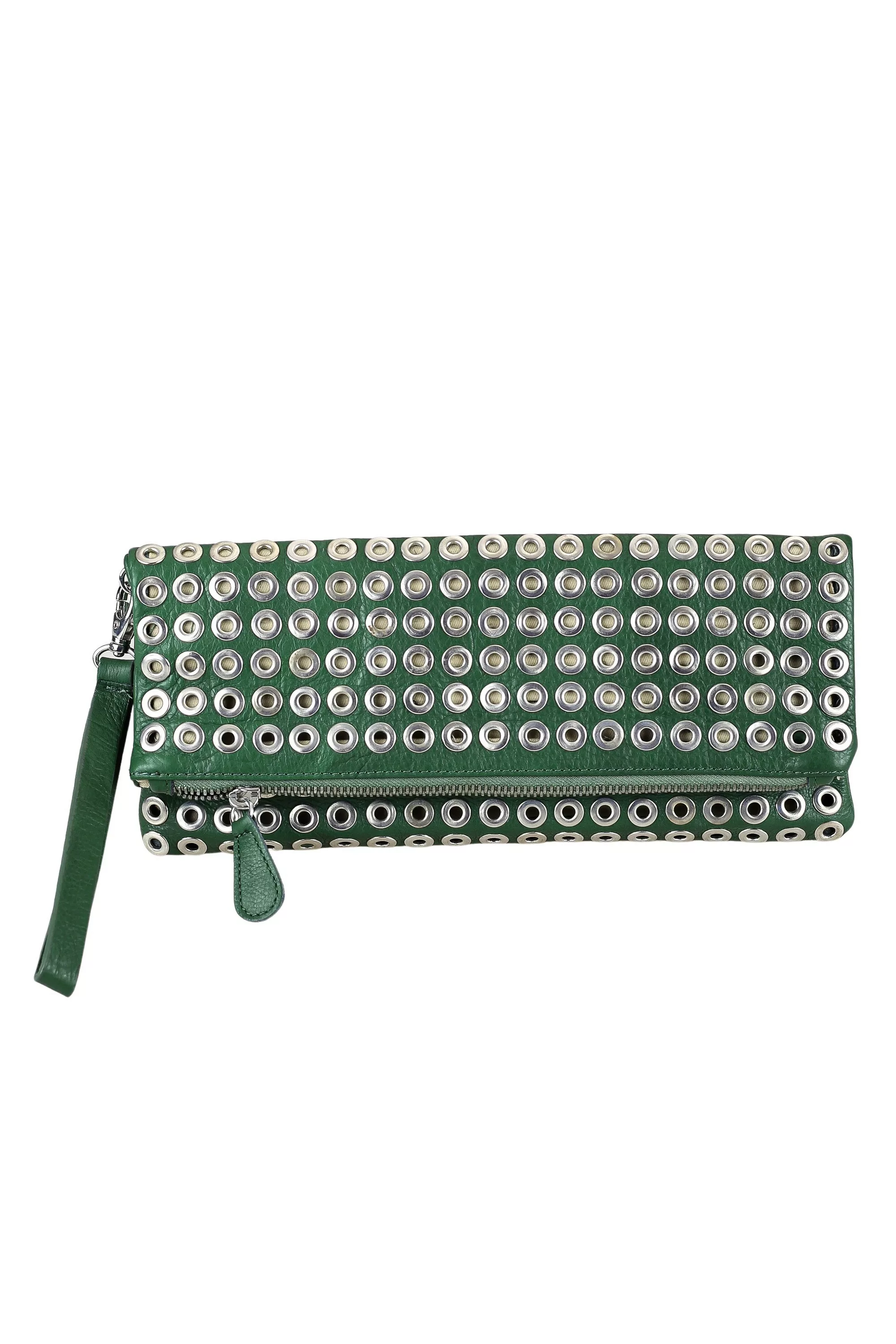 COLLEZIONE ALESSANDRO Clutch "Hornet", aus Leder, Clutch mit Nieten günstig online kaufen