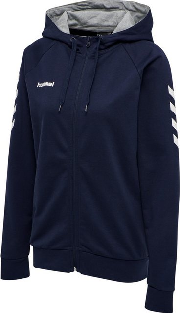 hummel Sweatjacke Hummel Damen Sweatjacke Go Cotton Zip Hoodie Woman 204232 günstig online kaufen