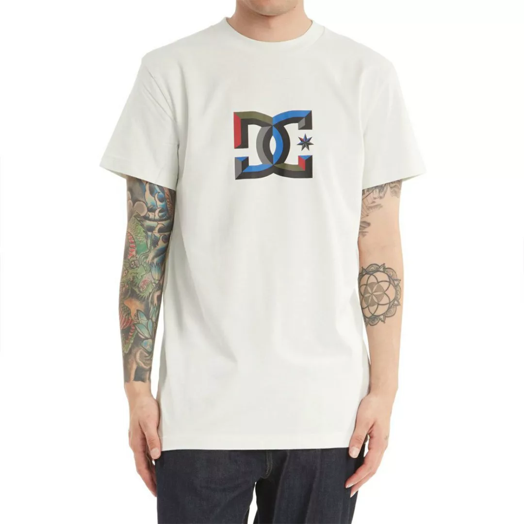 Dc Shoes Dc Star Dimensional Kurzärmeliges T-shirt XL Lily White günstig online kaufen