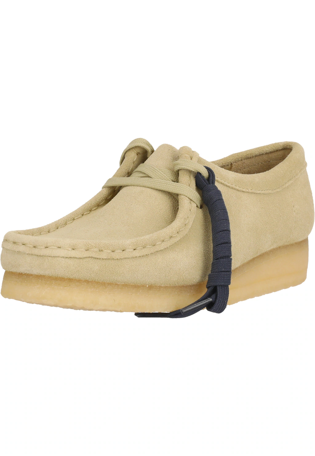 Clarks Schnürschuh "Wallabee Maple Suede", mit unverwechslebarer Kreppsohle günstig online kaufen