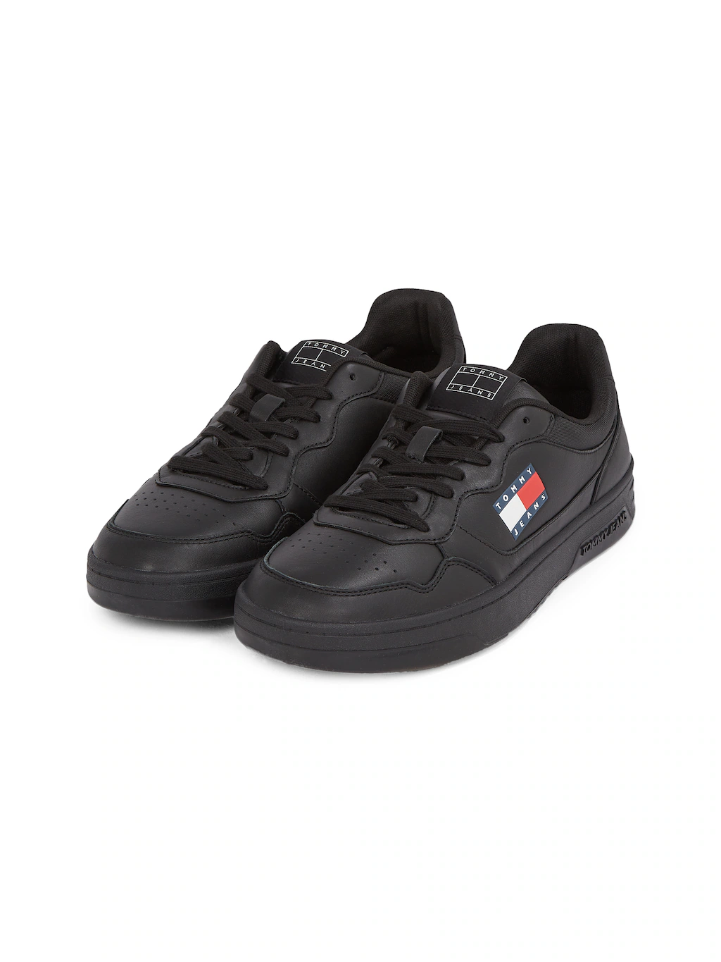 Tommy Jeans Plateausneaker "(NEW) TJM CUPSOLE LEATHER ESS", Freizeitschuh, günstig online kaufen