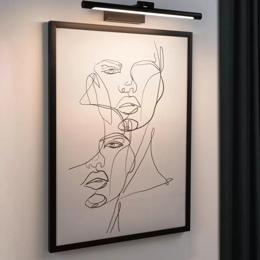 Paulmann Mingo LED-Bilderleuchte 41,5 cm schwarz günstig online kaufen