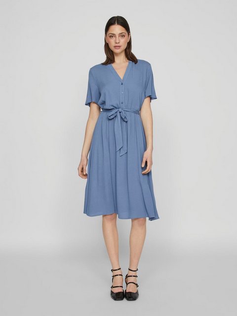 Vila Hemdblusenkleid VIMOASHLY S/S MIDI DRESS - NOOS günstig online kaufen