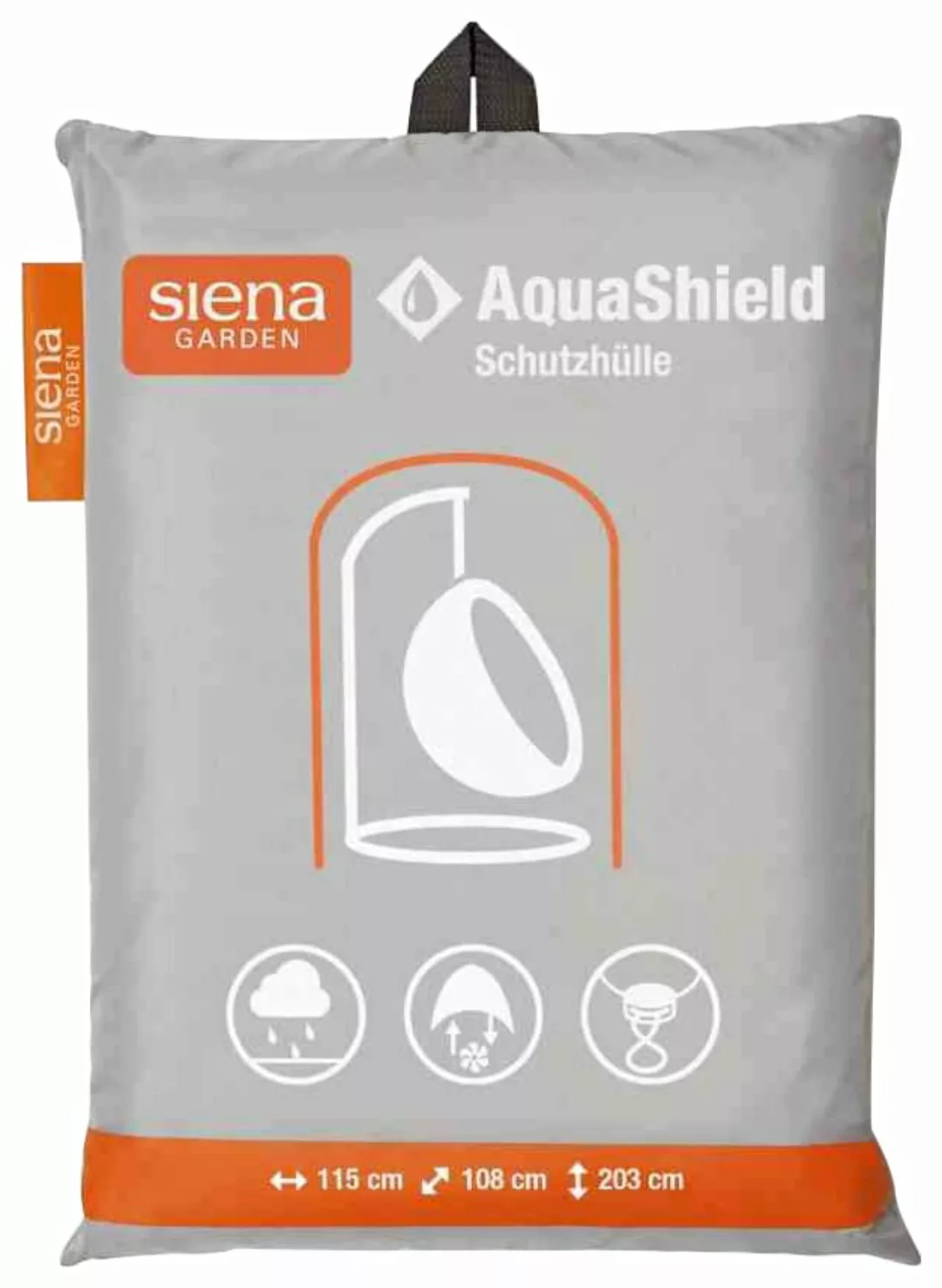 Siena Garden Schutzhülle Yobaya Grau 2 x Active Air System Ø 115 cm x 203 c günstig online kaufen