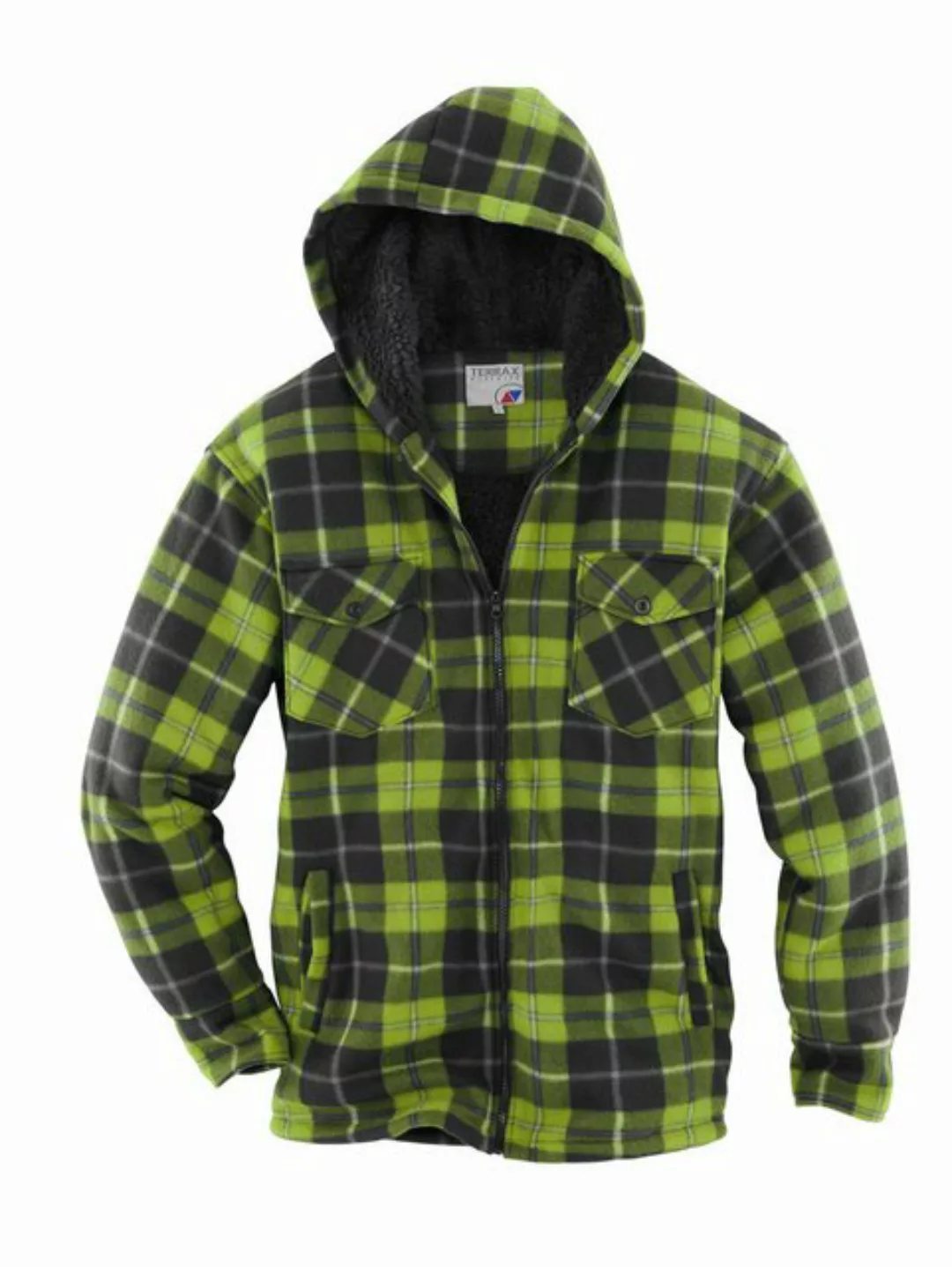 Terrax Workwear Thermohemd Thermohemd von Terrax mit Teddyfutter und Kapuze günstig online kaufen