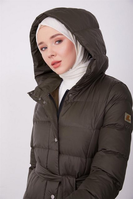 ARMİNE Steppmantel Armine Steppjacke Damen, Warm Mantel Damen Lang, Winterj günstig online kaufen