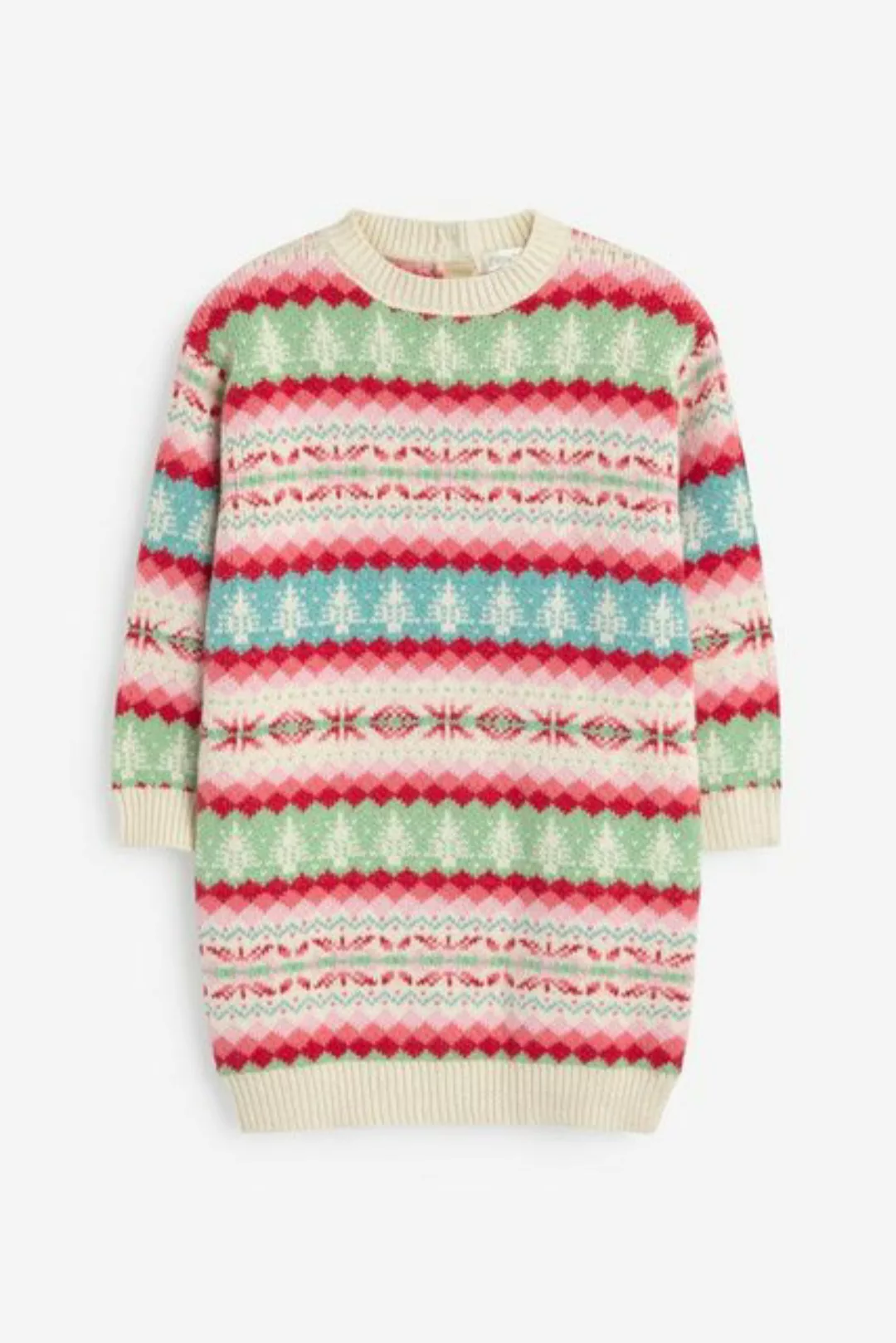 Next Longpullover Pulloverkleid mit Norwegermuster (1-tlg) günstig online kaufen