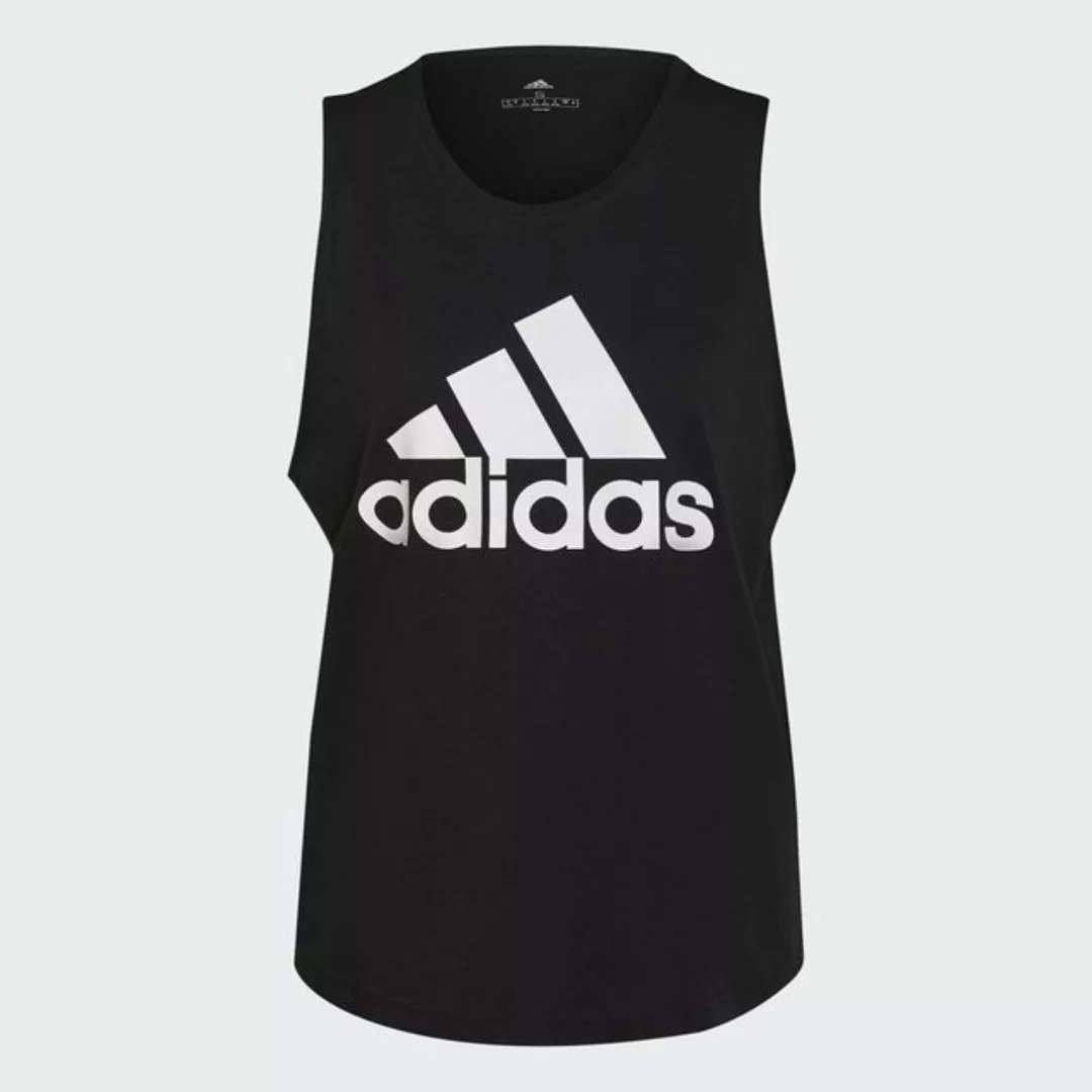 Adidas Bl Ärmelloses T-shirt XL Black / White günstig online kaufen