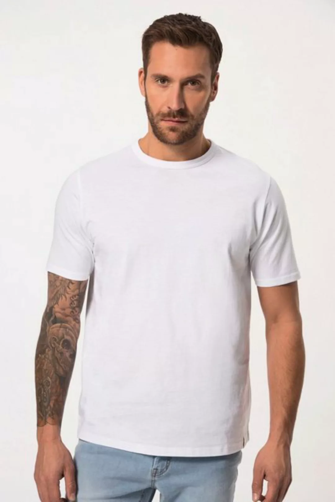 JP1880 T-Shirt JP AWARE T-Shirt Halbarm Stickerei günstig online kaufen