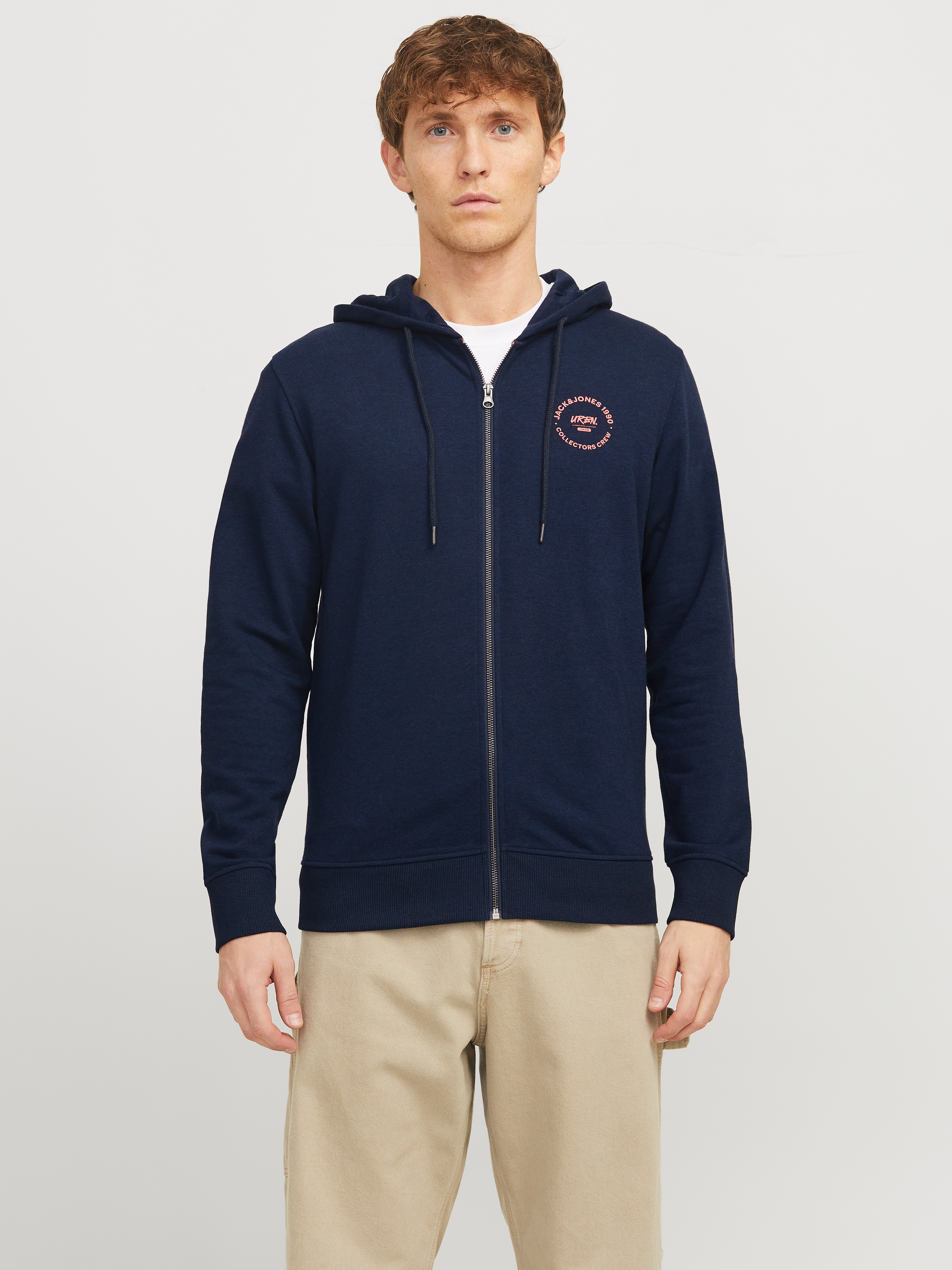 Jack & Jones Kapuzensweatjacke "JJSIMON Hoodie mit Reißverschluss und hohem günstig online kaufen