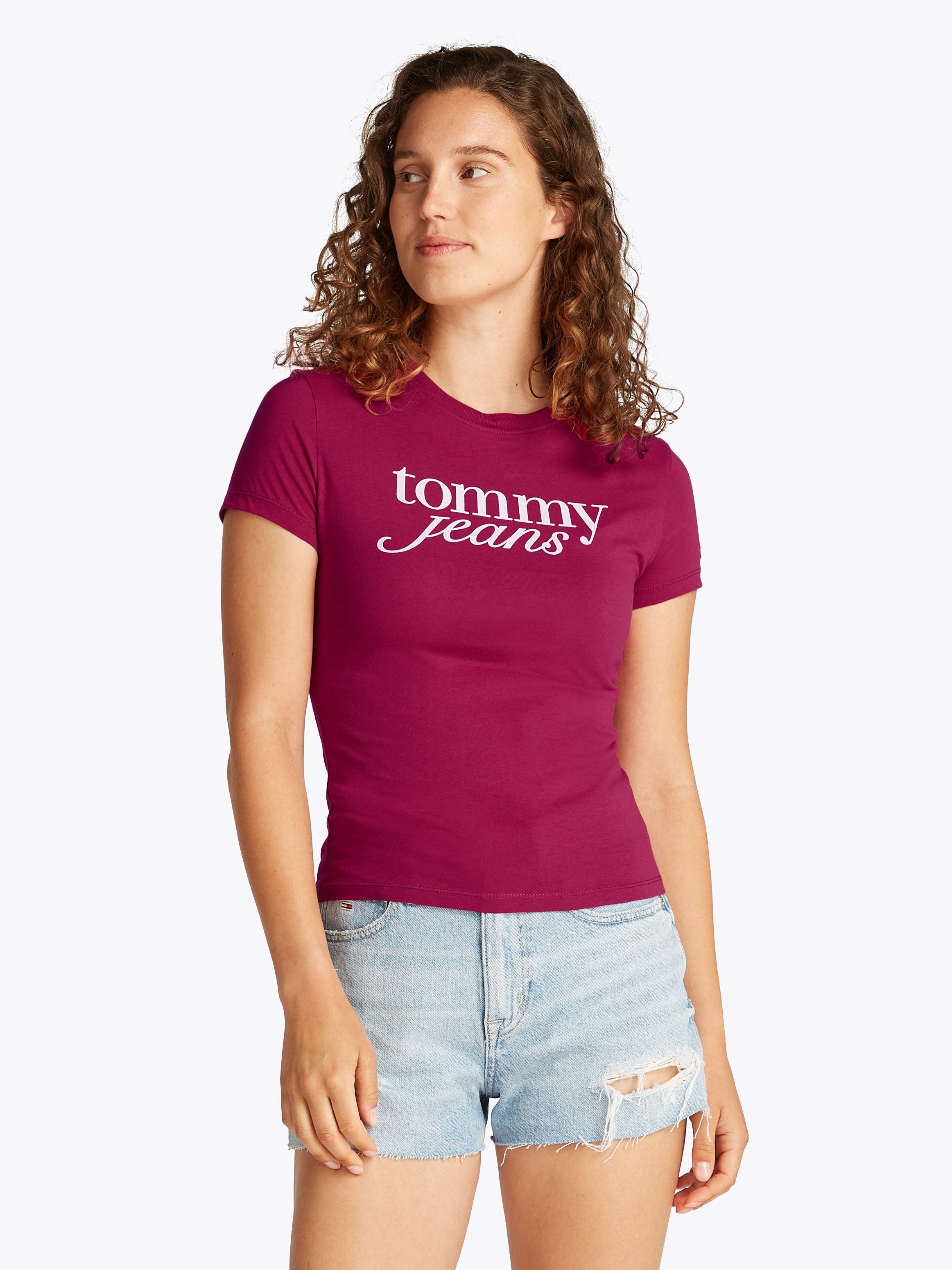 Tommy Jeans Curve Rundhalsshirt Shirt TJW günstig online kaufen