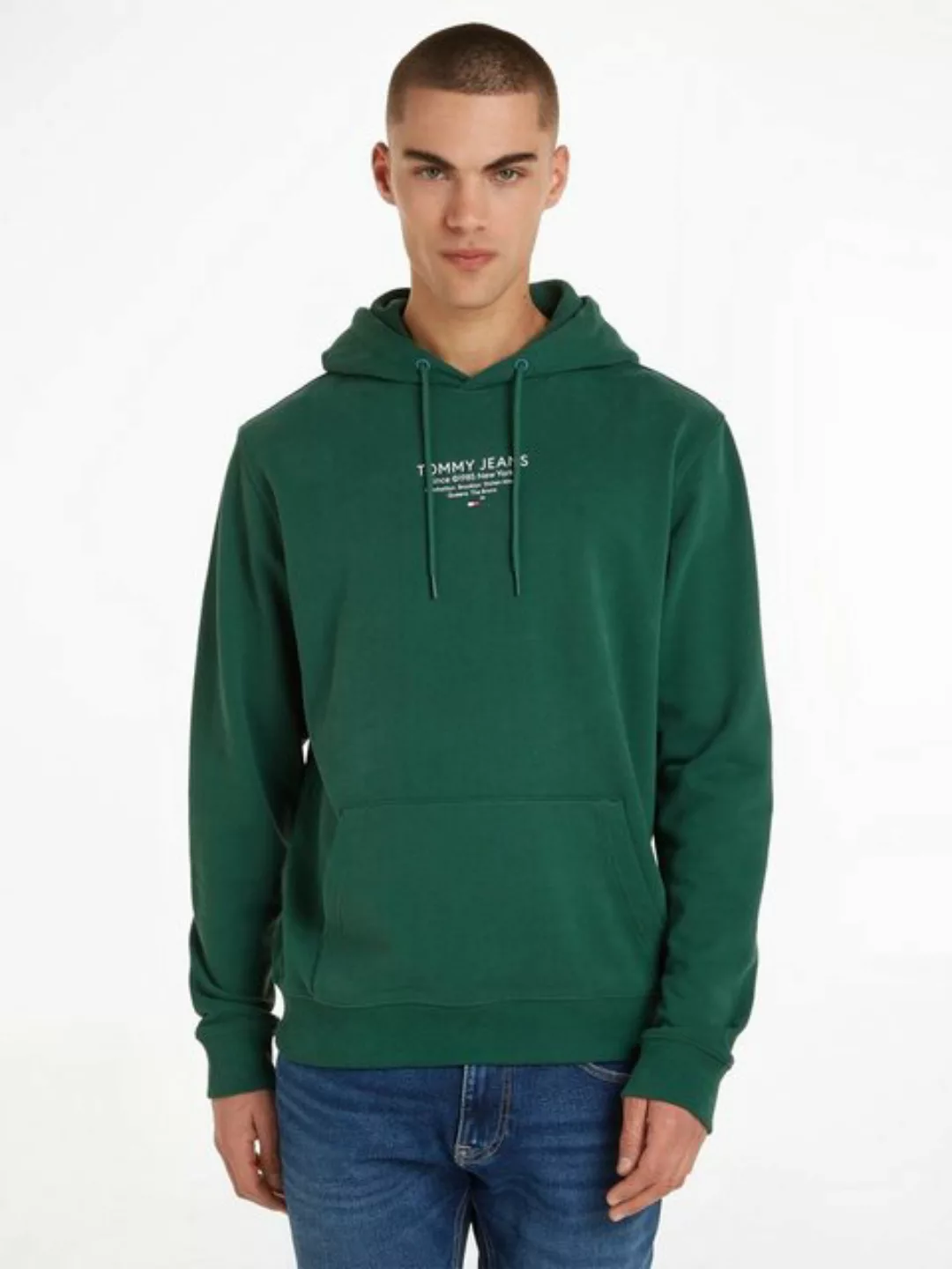 Tommy Jeans Kapuzensweatshirt TJM REG ESNTL GRAPHIC HOOD EXT mit Kordeln günstig online kaufen