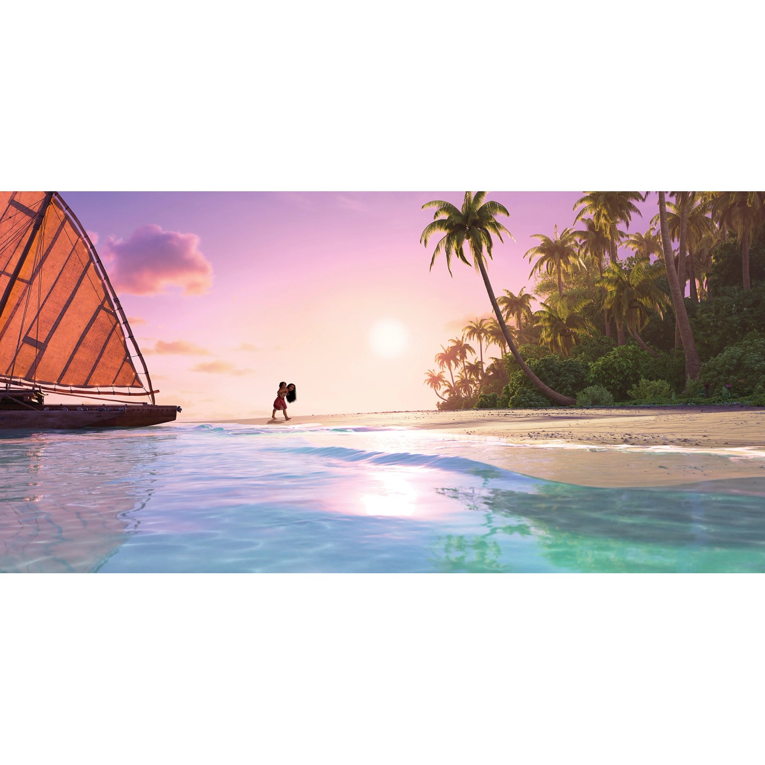 Komar Vlies Fototapete Disney Moana 2 Ocean Spirit Bunt günstig online kaufen