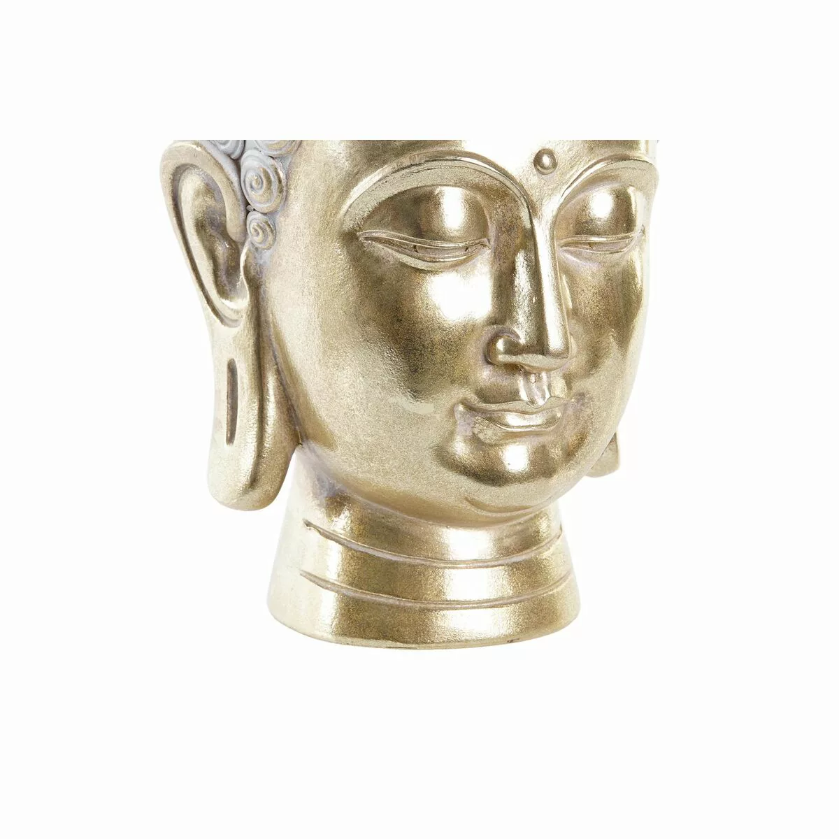 Blumentopf Dkd Home Decor Golden Buddha Harz (17,5 X 17,5 X 21 Cm) günstig online kaufen