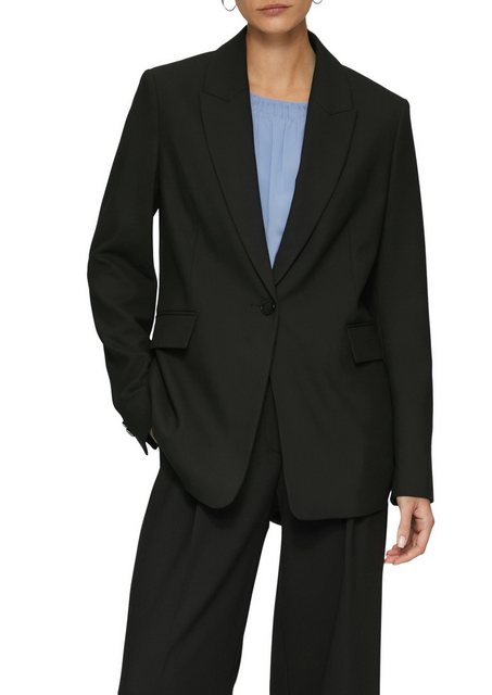 s.Oliver BLACK LABEL Longblazer im eleganten Look günstig online kaufen