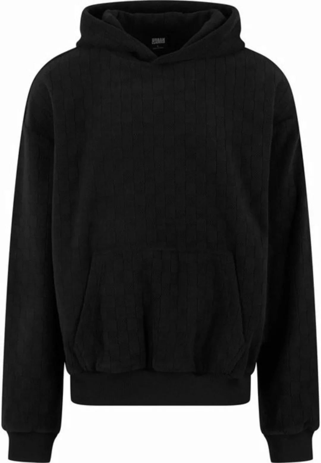 URBAN CLASSICS Kapuzensweatshirt Urban Classics Jacquard Velvet Oversized H günstig online kaufen