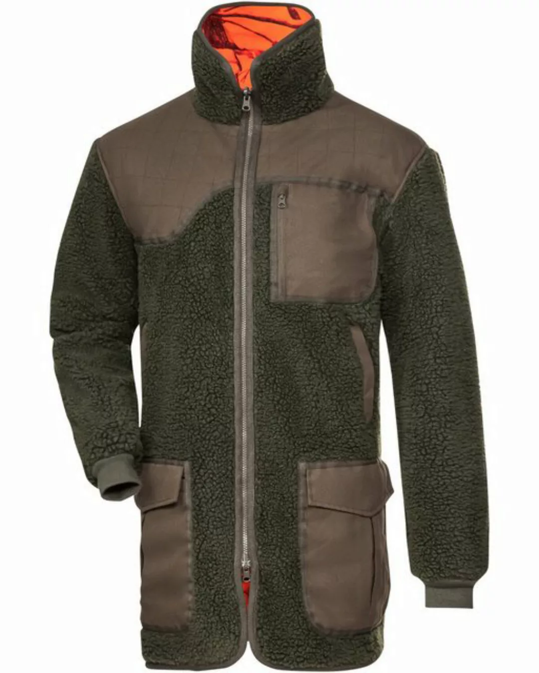 Wald & Forst Wendejacke Faserpelz-Wendejacke Wasserabweisend günstig online kaufen