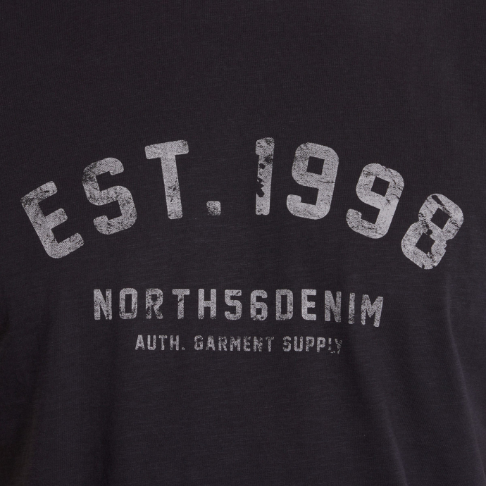 North T-Shirt mit Label-Print günstig online kaufen