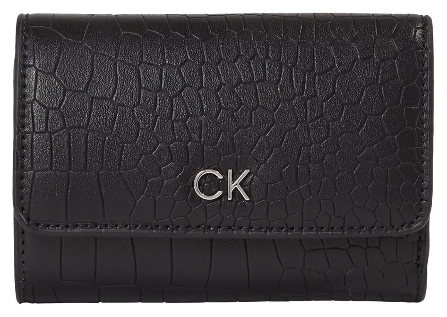 Calvin Klein Geldbörse "CK DAILY SMALL TRIFOLD CROCO" günstig online kaufen