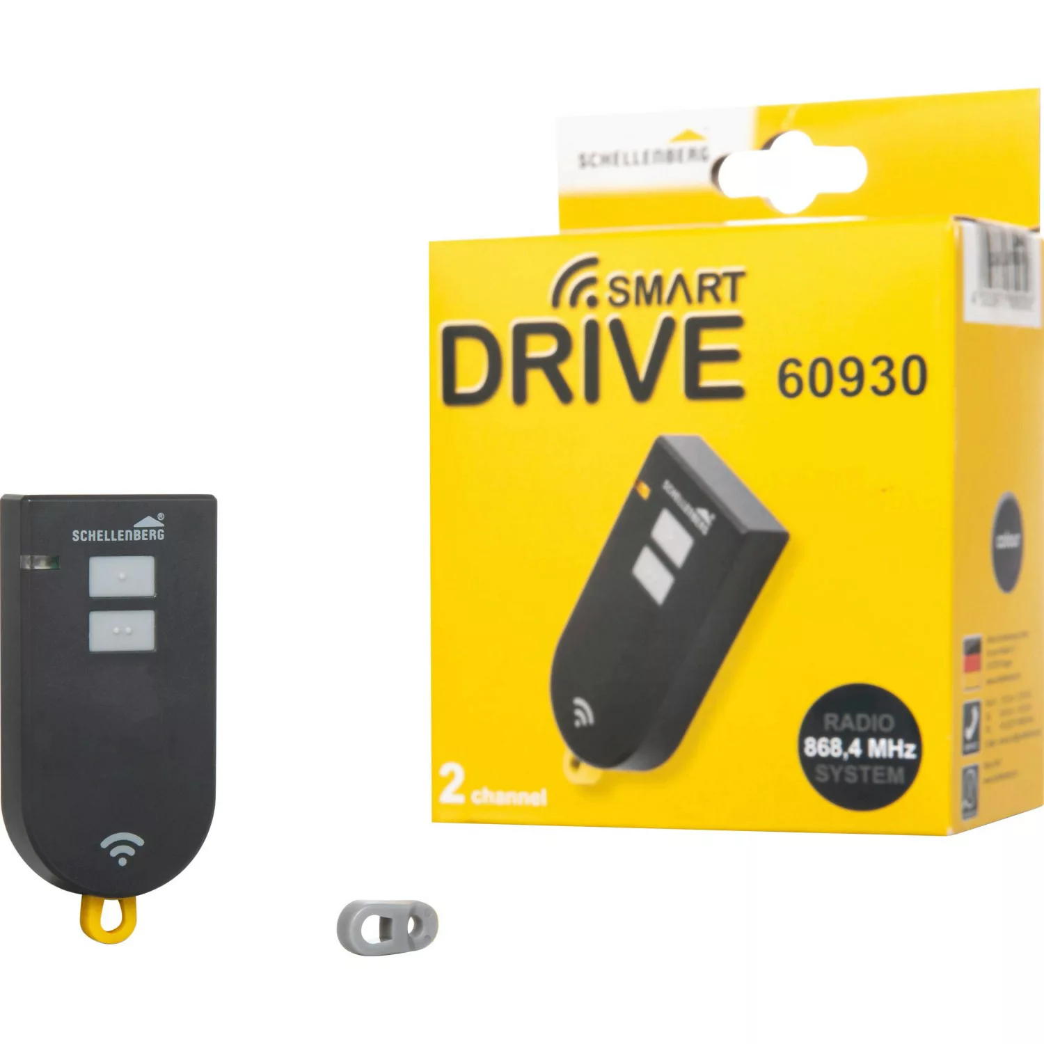 Schellenberg Funk-Handsender Smart Drive 2-Kanal 8684 MHz Anthrazit günstig online kaufen