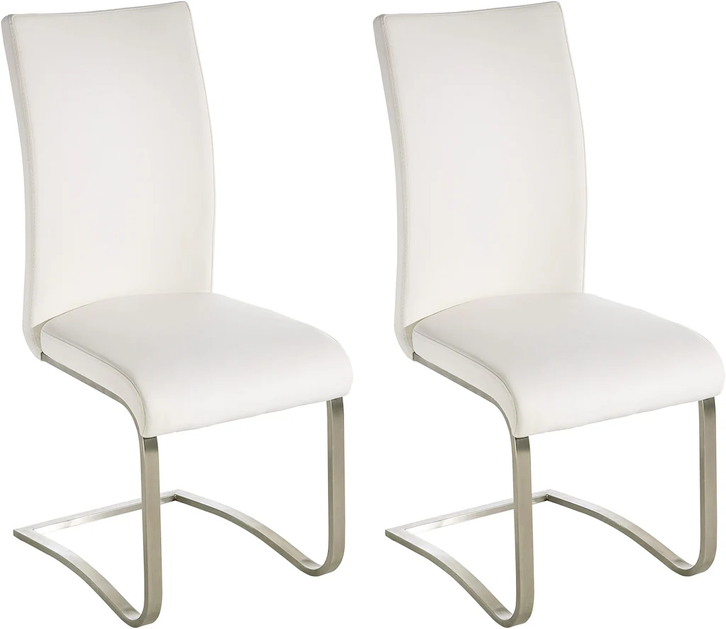 MCA furniture Freischwinger "Arco", (Set), 4 St., Kunstleder, 2er-, 4er-, 6 günstig online kaufen