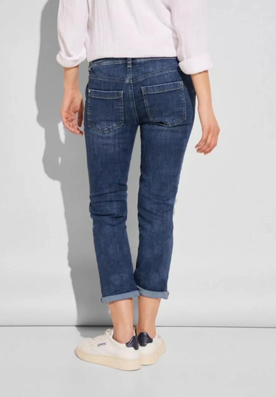 STREET ONE Skinny-fit-Jeans Middle Waist günstig online kaufen