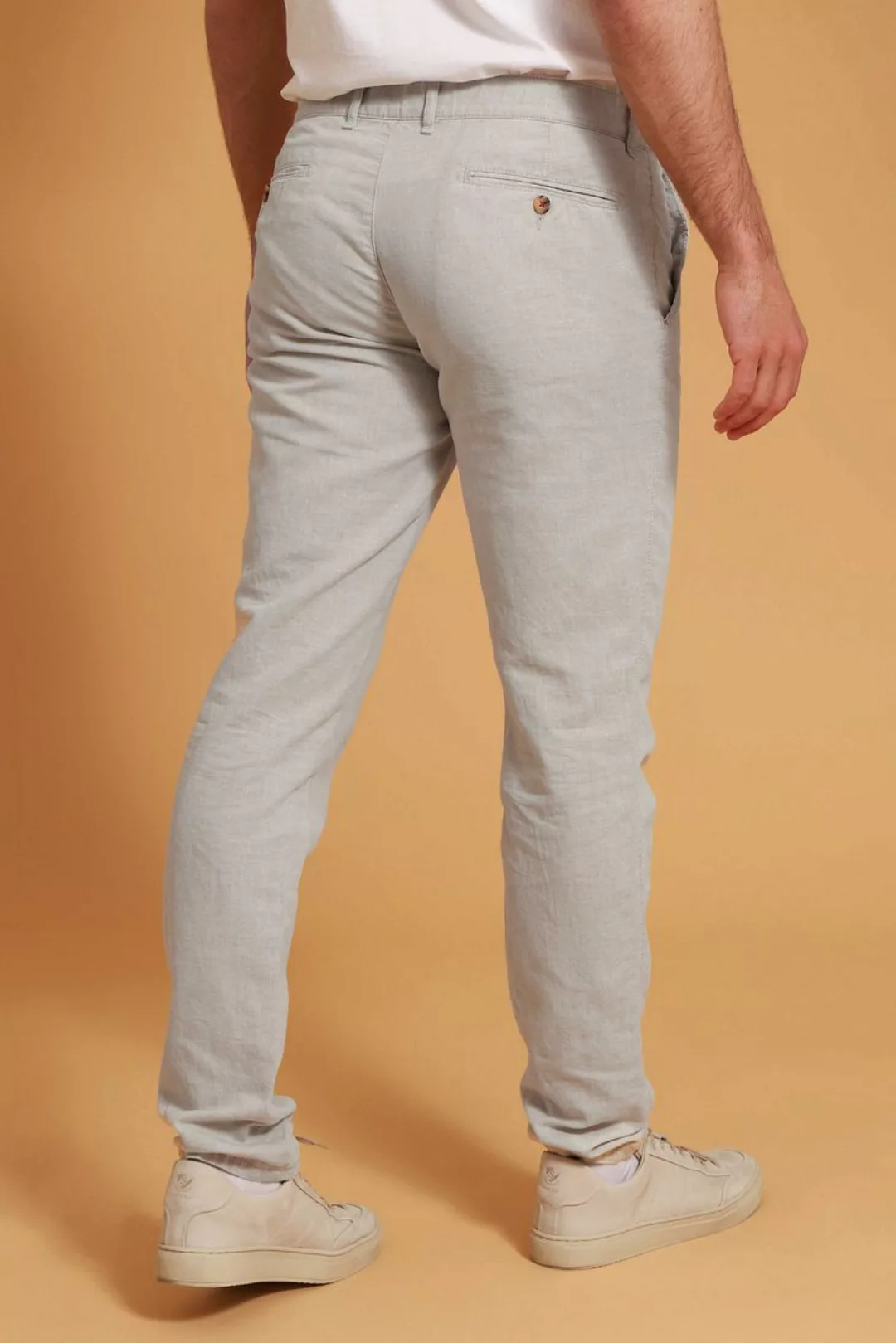 Suitable Chino Pico Leinen Beige - Größe 56 günstig online kaufen