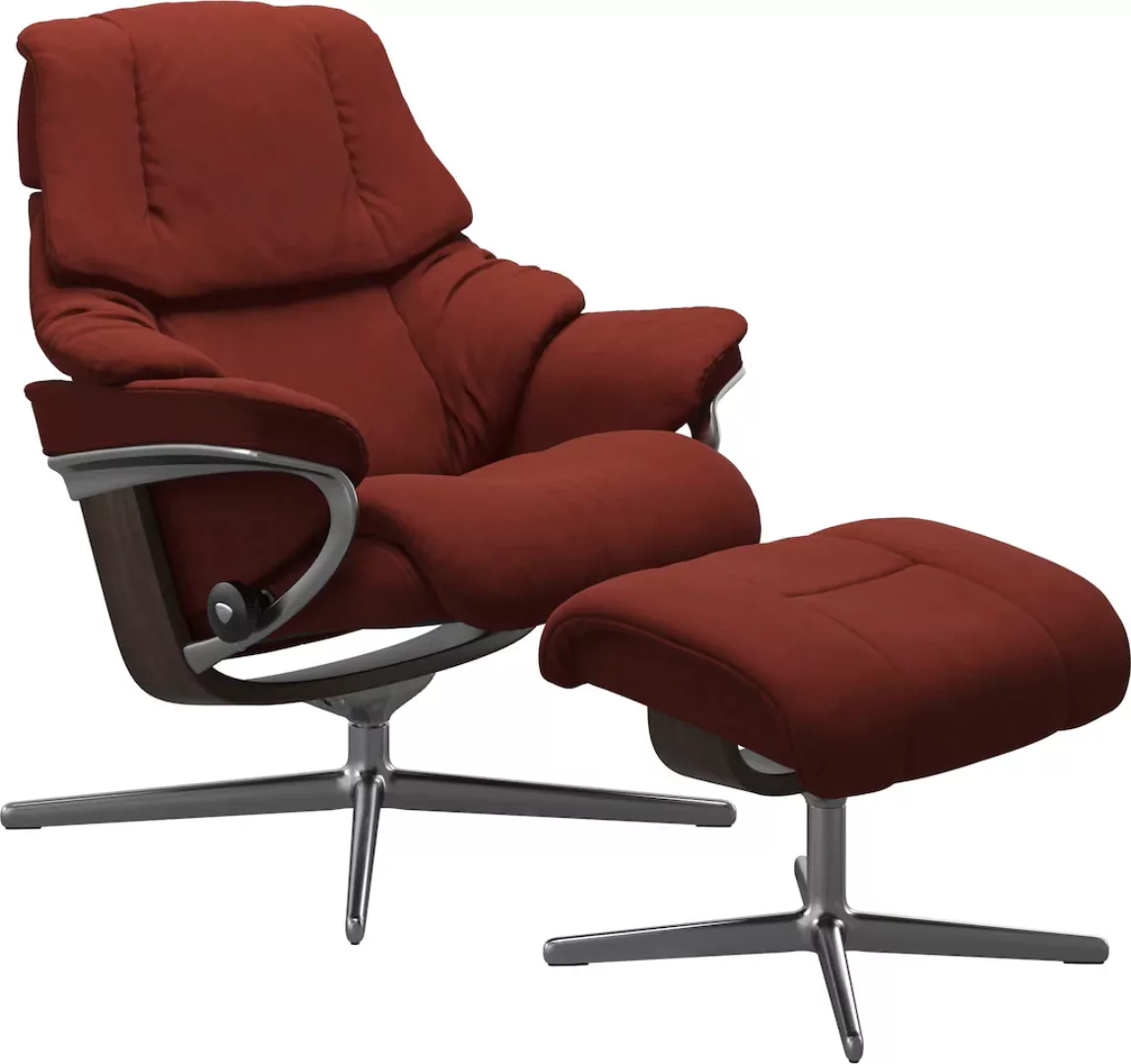 Stressless Fußhocker "Reno", mit Cross Base, Größe S, M & L, Holzakzent Wen günstig online kaufen