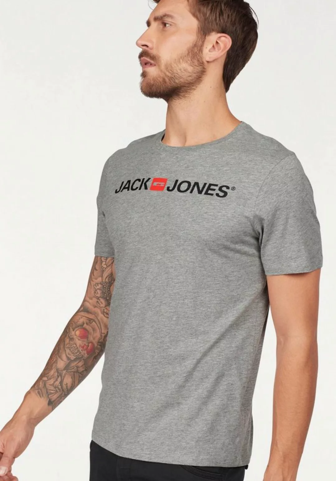 Jack & Jones T-Shirt LOGO TEE CREW NECK günstig online kaufen