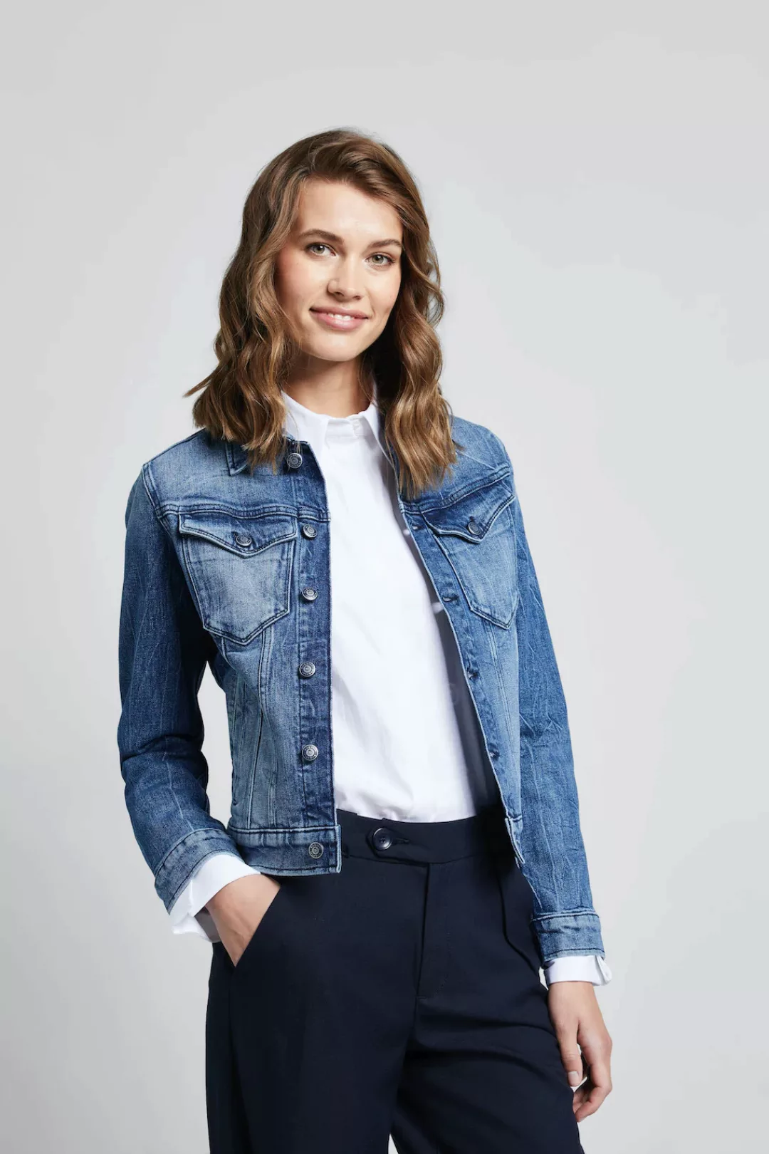 bugatti Jeansjacke, ohne Kapuze günstig online kaufen